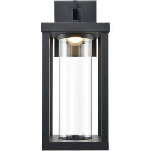 Dumont LED 18 inch Powder Coated Black Outdoor Wall Sconce